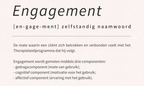 Definitie engagement therapielandgebruiker