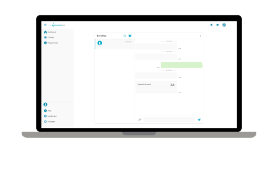 Chat functie Therapieland